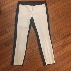 Express Pants - Express: two tone zip front trouser Express Pants - Express: two tone zip front trouser